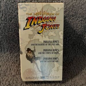 Indiana Jones‎ Trilogy VHS Box Set- Collectable- RARE
